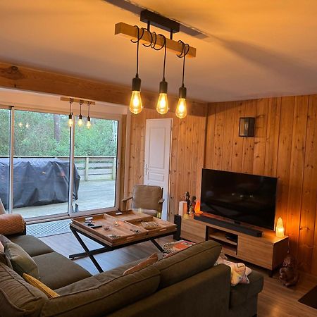 Chalet Du Bonheur - La Jenny Naturist Area Le Porge Exteriör bild
