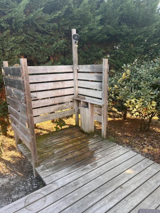 Chalet Du Bonheur - La Jenny Naturist Area Le Porge Exteriör bild
