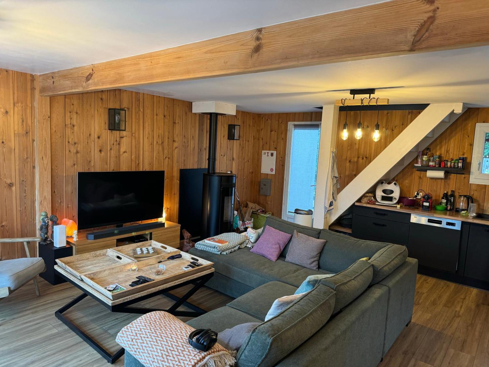 Chalet Du Bonheur - La Jenny Naturist Area Le Porge Exteriör bild